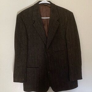 Elegant Men's Brown Blazer